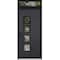 Vdomdoors Aluminum Door Cynex 6106 Dark Stone Entry Steel Metal Modern Painted W36xH80+16 Right Inswing CYNEX6106EXD-DARK-W36xH80+16-RH-I - alternate 1