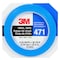 3M Film Tape, Vinyl, Blue, 1/4In x 36 Yd, PK144 61192 - alternate 7
