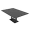 Skutchi Designs Rectangle Conference Table With Power Unit, 48 in W, 72 in L, Grey HAR-REC-48X72-DOU.BK-WA7949-NA - alternate 1