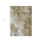 Homeroots 5' X 8' Brown And Ivory Abstract Washable Indoor Outdoor Area Rug 617789 - alternate 8
