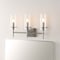 Jonathan Y Cato 21.25" 3-Light Modern Minimalist Iron/Glass LED Vanity, Nickel/Clear JYL7807B - alternate 9