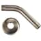 Boston Harbor Shower Arm with Flange, 1/2-14 Connection, Threaded, 2.25 in L, Stainless Steel A558215NP-OBF1 - alternate 3