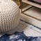 Jonathan Y Alhambra Ornate Medallion Modern Ivory/Navy 4 ft. x 6 ft. Area Rug MDP400E-4 - alternate 7