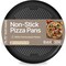 Bakkenmaster Bakken 16-Inch Nonstick Pizza Pan 1-Pack Carbon Steel Tray with Holes Dishwasher & Oven Safe Black BKPIZAWV11BL - alternate 1