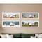 Homeroots Set Of Four Billy Jacobs Four Seasons Collection VII 1 White Framed Print Wall Art, 4PK 406182 - alternate 4