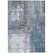 Homeroots 8' X 10' Blue Gray And Ivory Abstract Washable Indoor Outdoor Area Rug 603614 - alternate 8