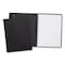 Tru Red Soft-Cover Notebook Folio Set, 1-Subject, Narrow Rule, Black Cover, 80 9.5 x 6.5 Sheets TR54993 - alternate 5