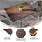 Flash Furniture TopGuard 24" x 30" Dark Brown Outdoor Tabletop with Seamless Surface Technology ST-RT24X30INB-1-M-3A-W-BR-GG - alternate 10