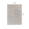 World Rug Gallery Distressed Bohemian Stripes Washable Non Slip Area Rug 3 ft x 5 ft Beige WR76BEIGE3X5 - alternate 9