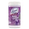 Lysol Disinfecting Wipes, 1-Ply, 7 x 7.25, Lavender and Cotton Blossom, White, 80 Wipes 19200-56264 - alternate 1