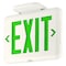 Dual-Lite Exit Sign, White, 1 or 2 Face(s), LED, Universal Mount, Not Battery Powered EVEURW - alternate 4