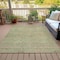 Homeroots 10' X 14' Green And Gold Oriental Washable Indoor Outdoor Area Rug 631130 - alternate 7