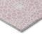 Homeroots 10' X 14' Pink And Ivory Geometric Washable Indoor Outdoor Area Rug 595108 - alternate 7