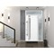 Vdomdoors Steel Door Deux 1713 White Enamel Sidelight and Transom Black Window Stainless Inserts Single Moder DEUX1713EXD-BEM-W36+14 x H80+16-Left-hand Inswing - alternate 6