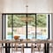 Vaxcel Berens 5 Light Matte Black Modern Farmhouse Drum Pendant Fixture with Rattan Cane Shade P0395 - alternate 8