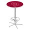 Holland Bar Stool Co 42" Chrome Oklahoma Pub Table, 36" dia. Top L216C4236Oklhma - alternate 1