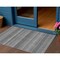 Homeroots 3' X 5' Gray And Silver Striped Washable Indoor Outdoor Area Rug 610594 - alternate 1