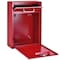 Mail Boss Olympus Locking Wall-Mount Drop Box, Red, 16-Gauge Steel 805934 - alternate 8