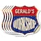 Signmission Gerald's Workshop, 4 inch X 4 inch, Vinyl Decal, 5PK SHI-D-5PACK-4-489-GERALD - alternate 1