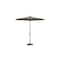 Treasure Garden 9 ft Patio Umbella, aluminum, fiberglass ribs, outdoor, Cast Ash UM840-09 40428 Cast Ash - alternate 1