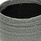 Homeroots Gray Ceramic 19 Ounce Two Toned Round Distressed Pot Planter 487421 - alternate 4