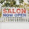 Signmission Salon Now Open, 18 Inch x 48 Inch, Vinyl Banner B-30848 - alternate 4