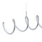 Jonathan Y Ali 31" Dimmable Adjustable Integrated LED Metal Linear Pendant, Chrome JYL7024A - alternate 13