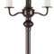 Homeroots 60" Bronze Metal Four Light Floor Lamp With Beige Fabric Square Shade 526334 - alternate 5