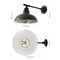 Jonathan Y Wallace 12.3 in. 1-Light Farmhouse Industrial Iron LED Victorian Arm Outdoor Sconce, Matte Green/Blac JYL7615L - alternate 6
