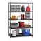 Iron Horse 3200 Riveted Steel Shelving 5-Shelf Unit, 24D x 48W x 72H, GunGray/Black 20998 - alternate 7