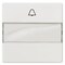 Siemens DELTA i-system titanium white Rocker switch with bell symbol and labeling field 5TG6215 - alternate 1