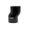 Hps Performance 5 in ID x 6 in L, 4-Ply High Temp Reinforced Silicone Straight Offset Coupler Hose, Black HTSOC-500-L6-BLK - alternate 1