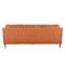 Homeroots Brown Faux Leather Modern Modular Sofa 473324 - alternate 5