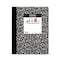 C-Line Products 7-1/2” x 9-3/4" Black Primary Ruled Composition Notebook, 1/EA 22020 - alternate 1