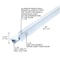 M-D Building Products 36 in. White Aluminum L-Shape Screw-on Under Door Seal 06395 - alternate 5