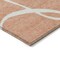 Homeroots 3' X 5' Salmon And Ivory Abstract Washable Indoor Outdoor Area Rug 597517 - alternate 7
