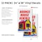 Signmission Bounce House Rentals, Vinyl Decals Only 24 Inch x 36 Inch, Vinyl Decal, 2PK DSB-2436-2PACK-Bounce House Rentals - alternate 2