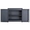 Edsal Wall Cabinet, 26 in H, 28 in W, 14 in D, 2 Shelves RTA281426-BLK - alternate 6