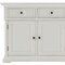 Homeroots Modern Farm White Three Door Buffet Server 388248 - alternate 5