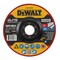 Dewalt Depressed Center Cut-Off Wheel, Type 27, 5 in Dia, 0.093 in Thick, 7/8 in Arbor Hole Size, Ceramic DW8910Combo - alternate 1