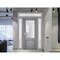 Vdomdoors Front Exterior Prehung FiberGlass Door Frosted Glass / Manux 8422 Grey Ash / 2 Sidelight and Transo MANUX8422EXD-SS-W12+36+12 x H80+14-LH - alternate 4