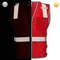 Dome75 Hi-Vis Safety Vest LG/XL Class Non-ANSI/Enhanced Visibility , Zipper 2 Pockets, 1 Mic Tab DV1281 - alternate 6