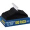 Lifemaster Velvet Non-Slip Hanger Set, 360 Deg Swivel Hook, Sleek Design, Black, 100PK LMVEL100 - alternate 1