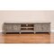 Homeroots 93" Desert Sand Solid Wood Cabinet Enclosed Storage Distressed TV Stand 528746 - alternate 8