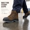 Handpoint Mens 6 in Composite Toe Work Boots-EH Safety Boots, KEVLAR Puncture Resistant, 12 81N02-EE-12 - alternate 8