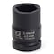 Sunex 3/4'' Drive 24Mm Impact Socket 424M - alternate 1