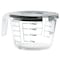 Oster Coolidge 4 Cup Clear Glass Measuring Cup with Snap on Lid 141107.02 - alternate 1