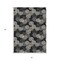 Homeroots 3' X 5' Black Gray And Ivory Polka Dot Washable Indoor Outdoor Area Rug 594214 - alternate 7