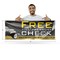 Signmission Free Tire Pressure Check, 18 Inch x 48 Inch, Vinyl Banner B-30647 - alternate 3