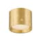 Hudson Valley Lighting Edisto Integrated LED Flush Mount in Aged Brass by Cortney Bishop CB2405-AGB - alternate 1